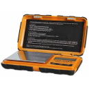 Digitalwaage BLscale Tuff-Weigh in orange 0,01-100g
