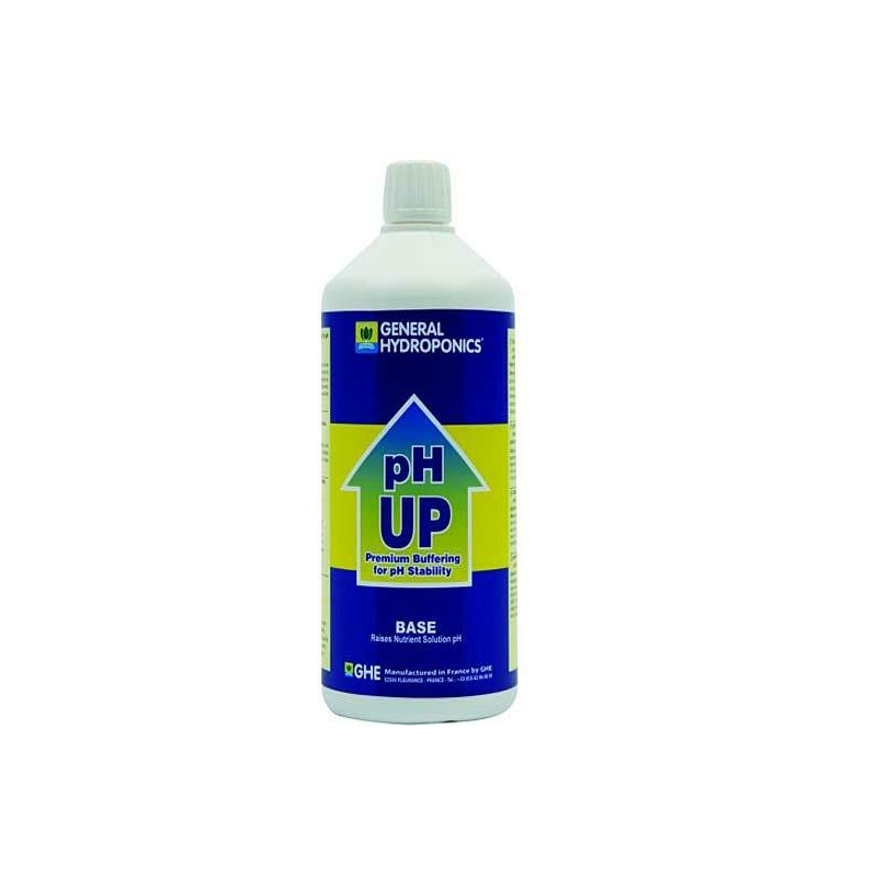 General Hydroponics GHE PH Up 0,5 Liter - BG-Support Growshop,Headshop ...